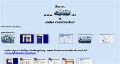 Desktop Screenshot of orkana.de